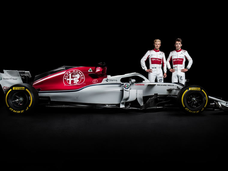 Alfa Romeo Sauber F1 Team stellt C37 vor Autohaus Mayrh rmann